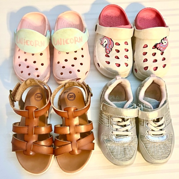 Stride Rite Other - 4 Pair of Toddler Girl Size 8 Shoes